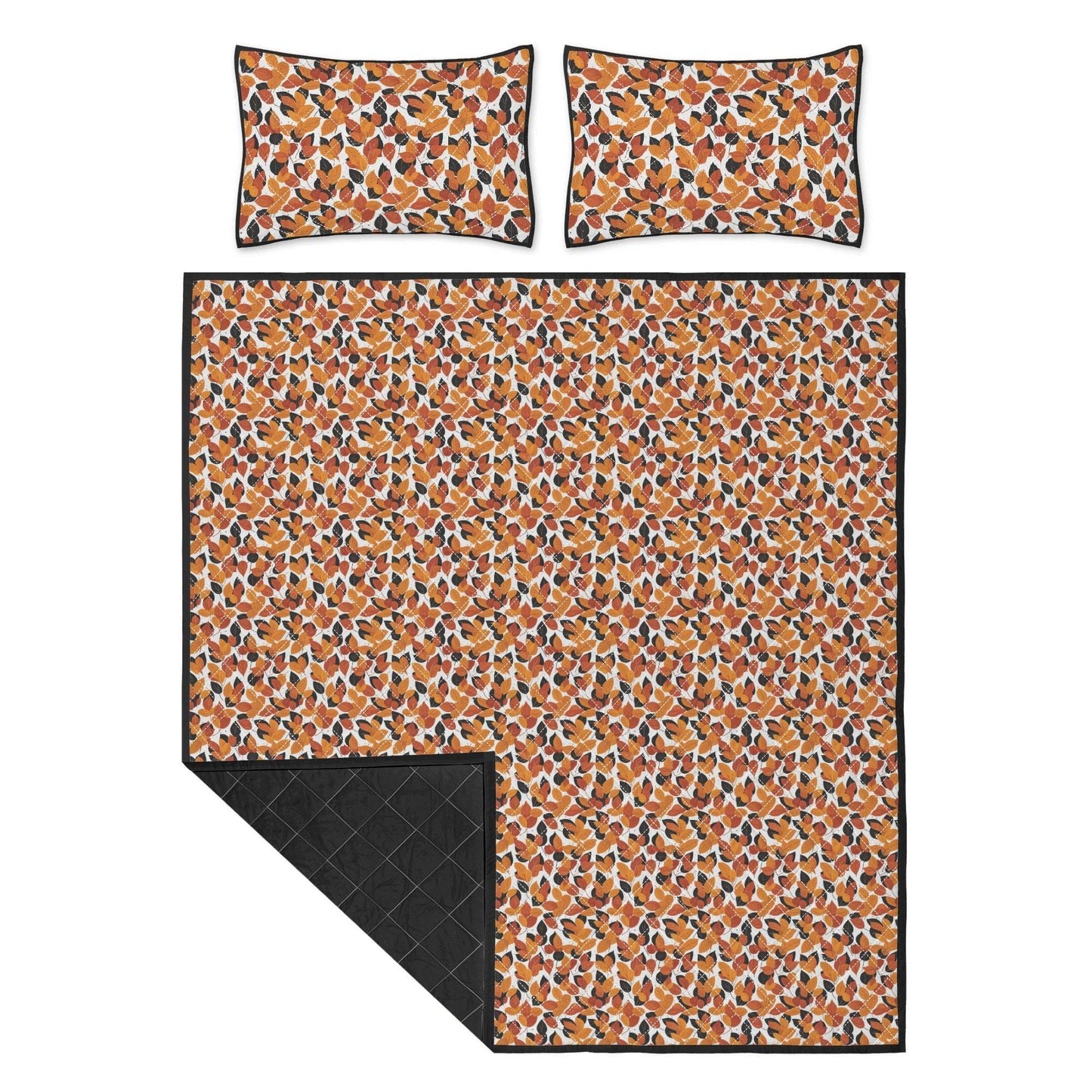 Red Autumn Quilt Bedding Set - DeRose Seasonal