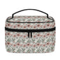 Japan Floral Leather Cosmetic Bag
