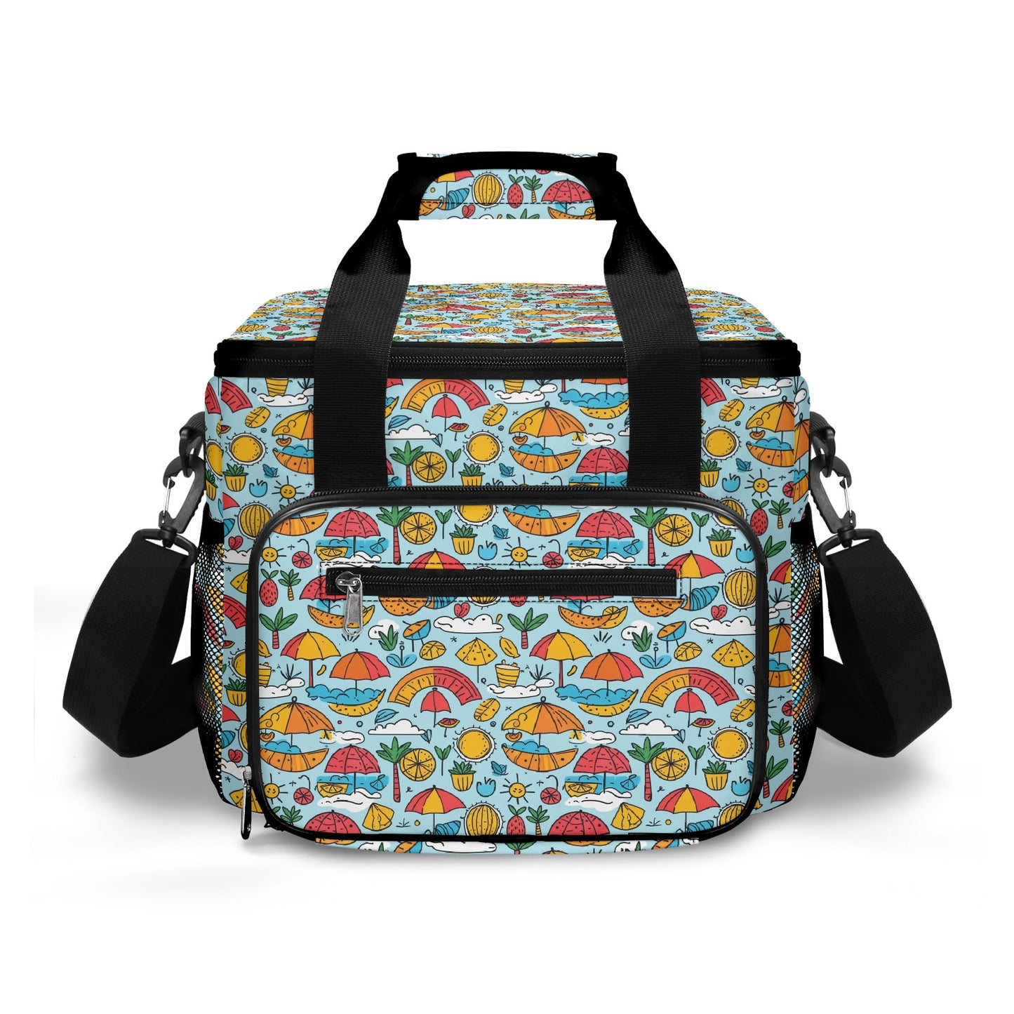 Fun of a Beach Insulated Leakproof Cooler Bag Lunch Box