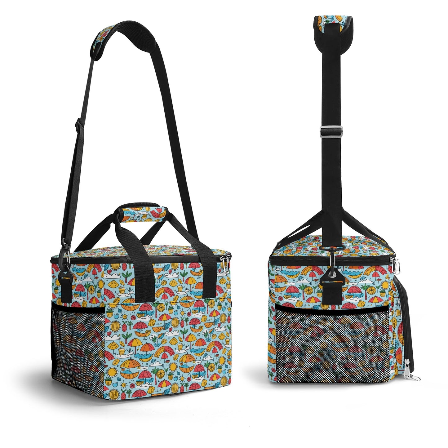 Fun of a Beach Insulated Leakproof Cooler Bag Lunch Box