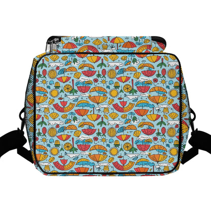 Fun of a Beach Insulated Leakproof Cooler Bag Lunch Box
