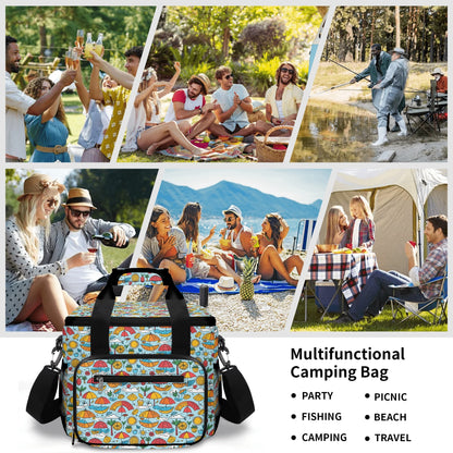Fun of a Beach Insulated Leakproof Cooler Bag Lunch Box