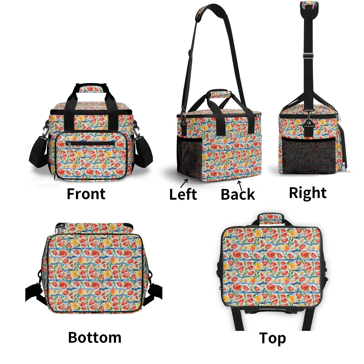 Watermelon Insulated Leakproof Cooler Bag Lunch Box