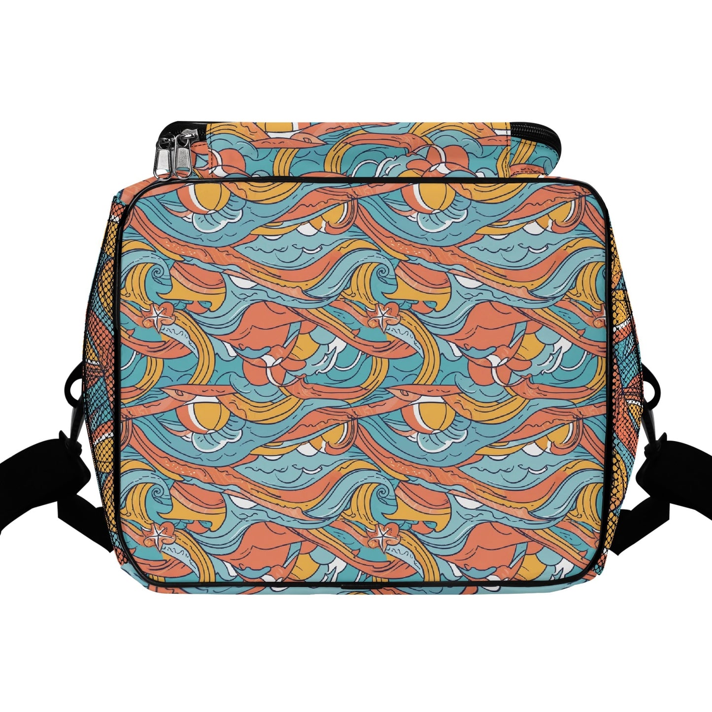 Ocean Abstract Insulated Leakproof Cooler Bag Lunch Box