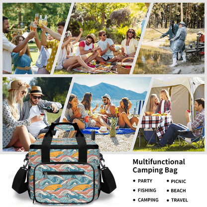 Sun in the Waves Insulated Leakproof Cooler Bag Lunch Box