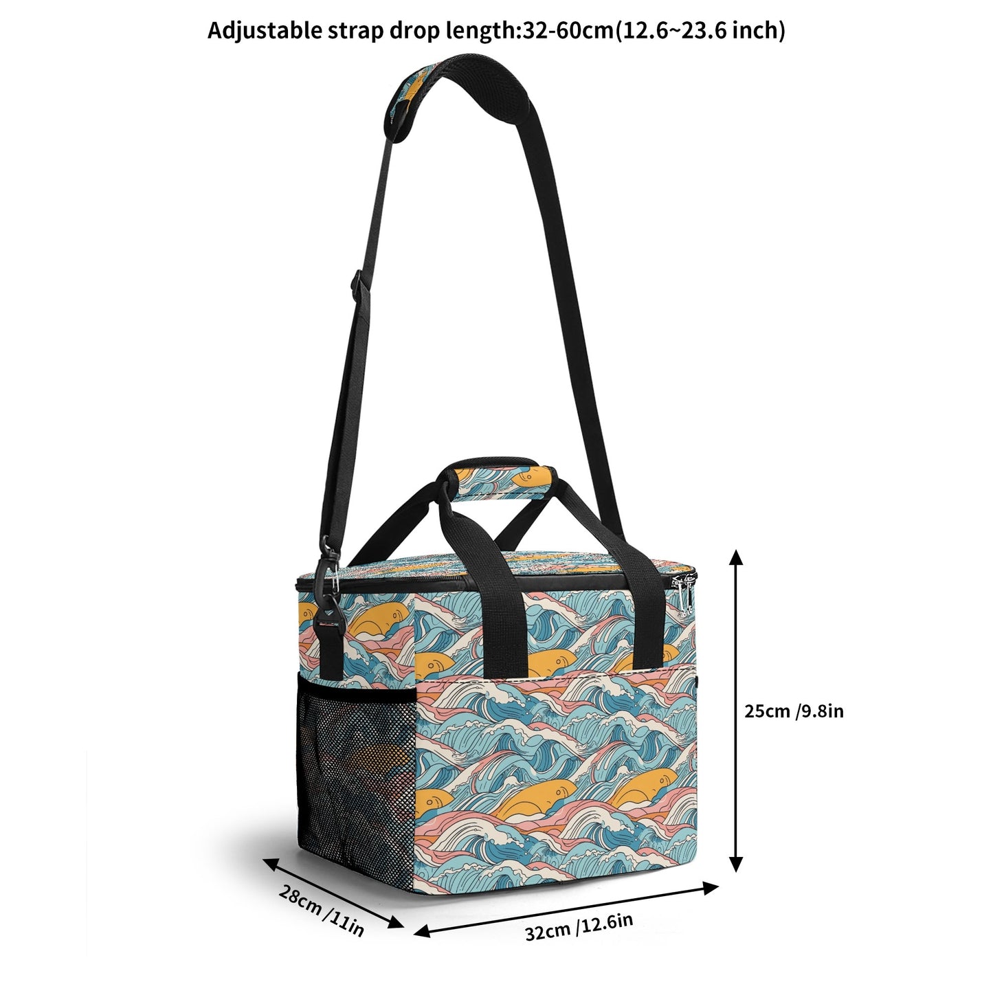 Sun in the Waves Insulated Leakproof Cooler Bag Lunch Box