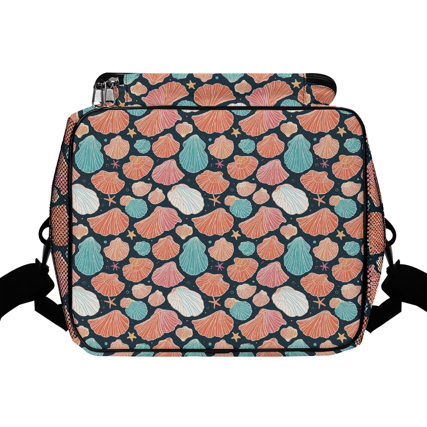 Big Shells and Stars Insulated Leakproof Cooler Bag Lunch Box