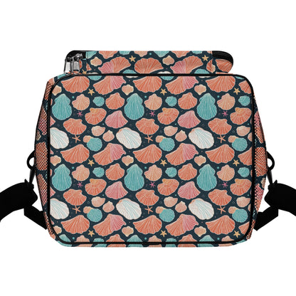 Big Shells and Stars Insulated Leakproof Cooler Bag Lunch Box