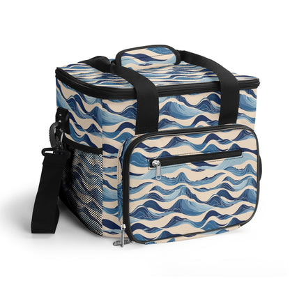 Blue Waves Insulated Leakproof Cooler Bag Lunch Box