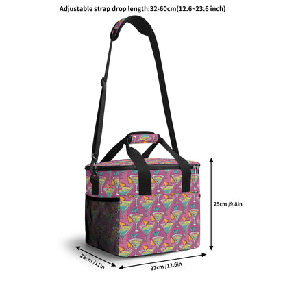 Artini Martini Insulated Leakproof Cooler Bag Lunch Box