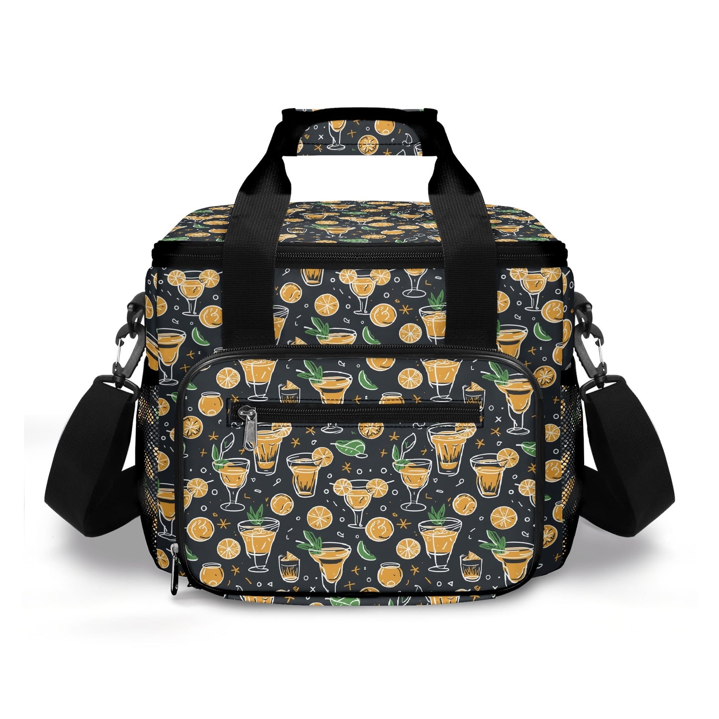 Gold Margarita Insulated Leakproof Cooler Bag Lunch Box