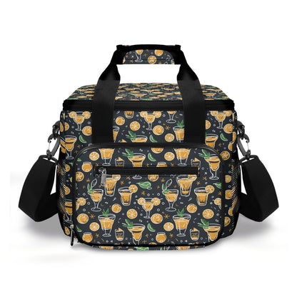 Gold Margarita Insulated Leakproof Cooler Bag Lunch Box