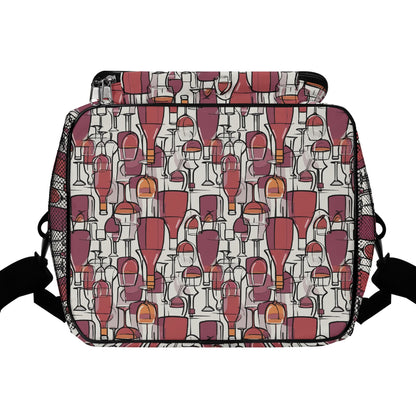 Wine with Me Insulated Leakproof Cooler Bag Lunch Box