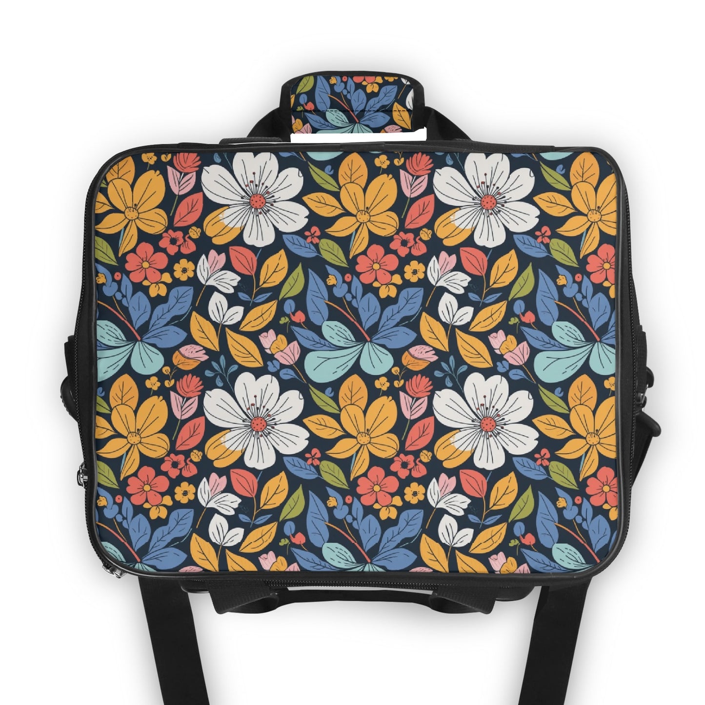 Bright Flowers Insulated Leakproof Cooler Bag Lunch Box