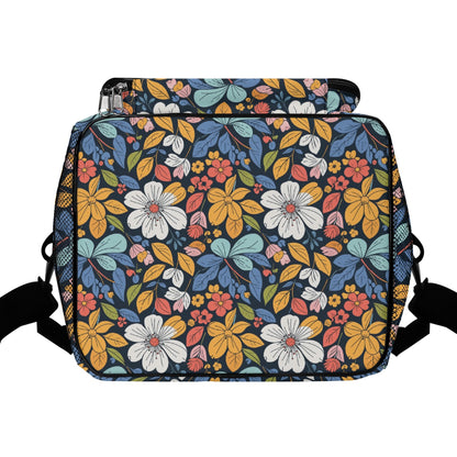 Bright Flowers Insulated Leakproof Cooler Bag Lunch Box