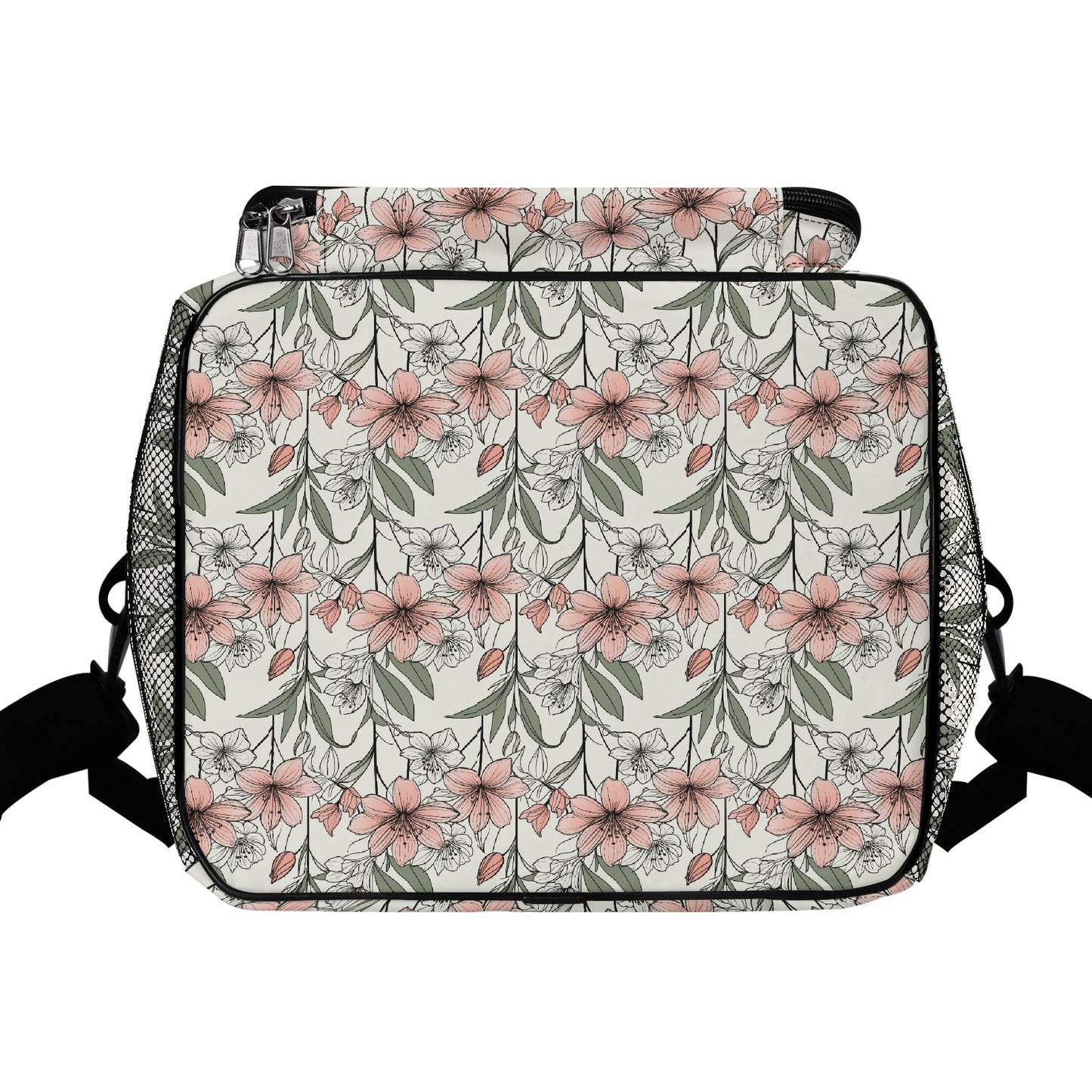 Japan Floral Insulated Leakproof Cooler Bag Lunch Box