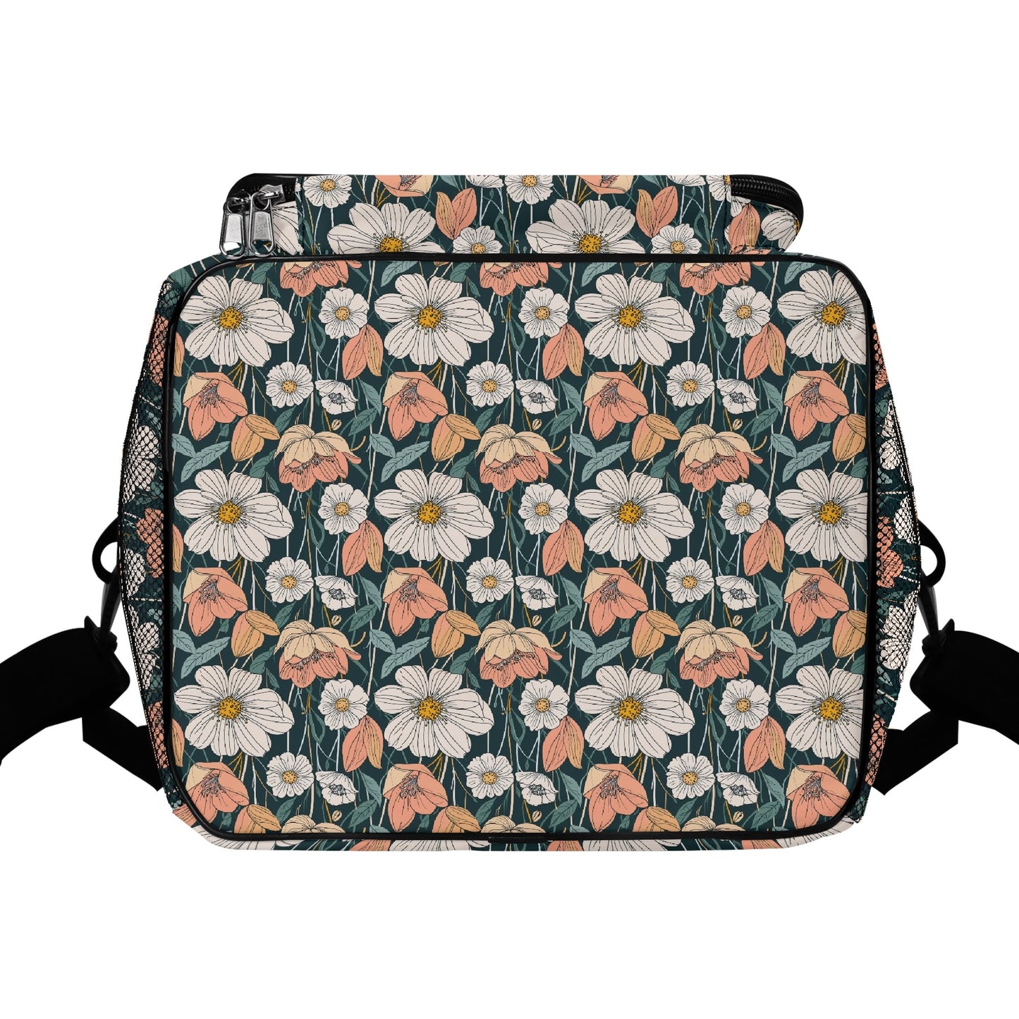 Tulips and Daisys Insulated Leakproof Cooler Bag Lunch Box