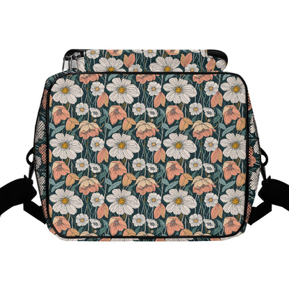 Tulips and Daisys Insulated Leakproof Cooler Bag Lunch Box