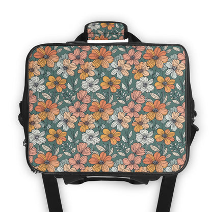 Pastel Flowers Insulated Leakproof Cooler Bag Lunch Box