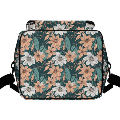Pastel Floral Insulated Leakproof Cooler Bag Lunch Box