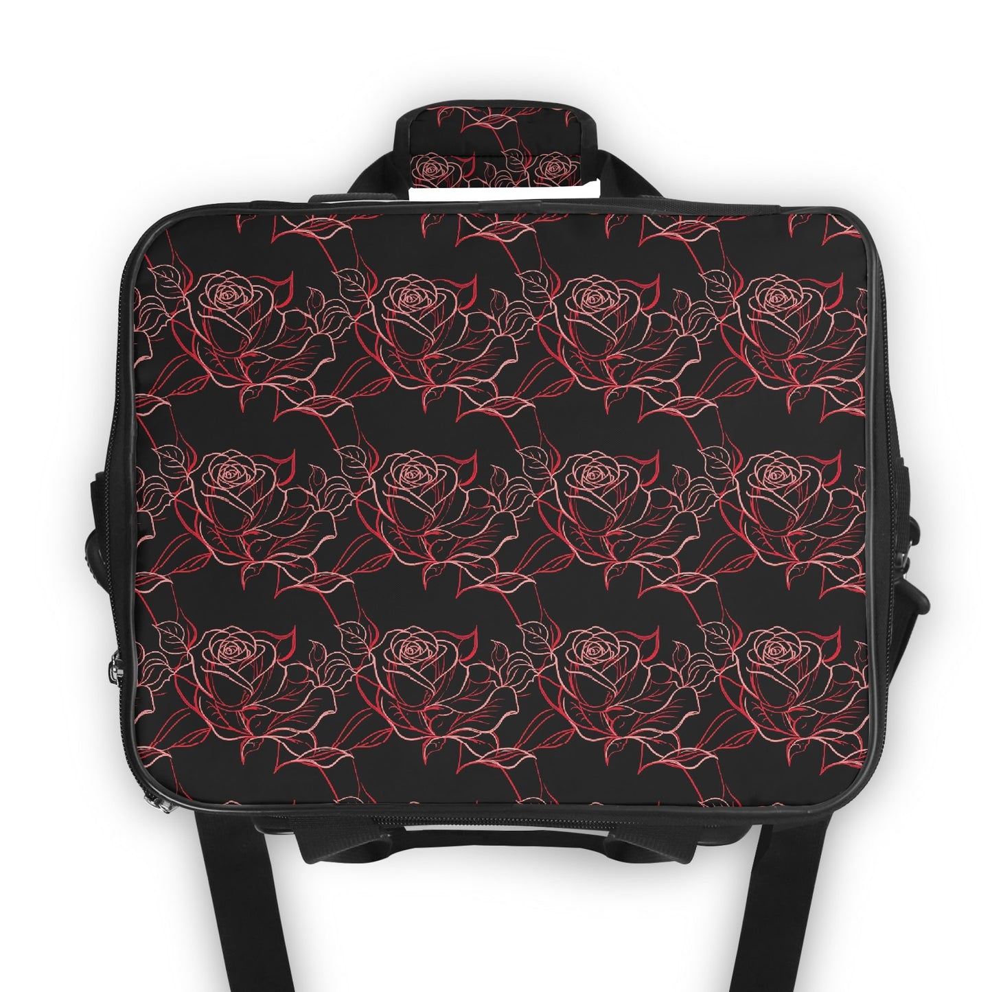 Red Light Rose Insulated Leakproof Cooler Bag Lunch Box