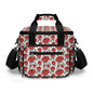Red Roses Insulated Leakproof Cooler Bag Lunch Box