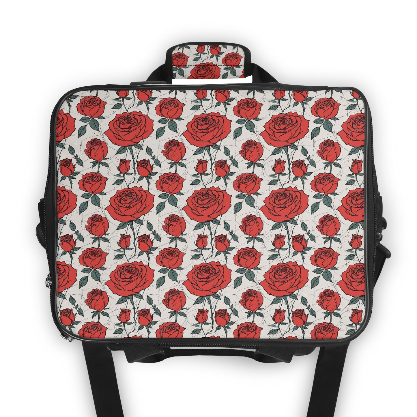 Red Roses Insulated Leakproof Cooler Bag Lunch Box