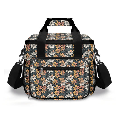 Field of Flowers Insulated Leakproof Cooler Bag Lunch Box