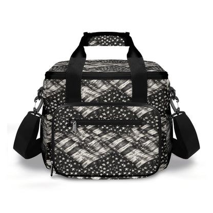 Battered Flag Insulated Leakproof Cooler Bag Lunch Box