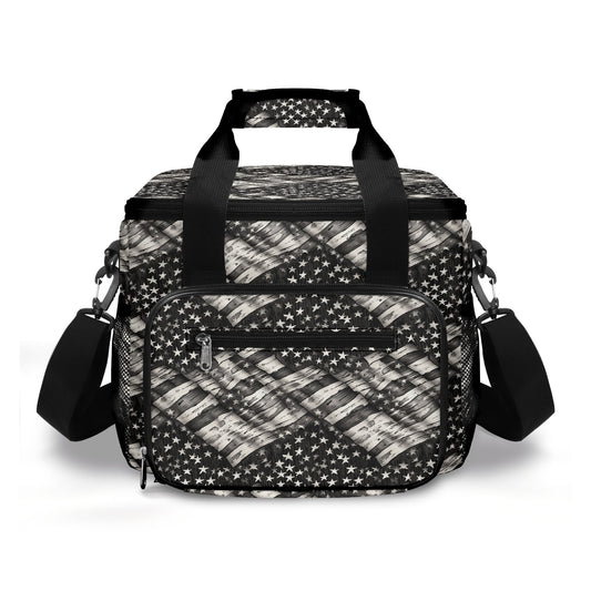 Battered Flag Insulated Leakproof Cooler Bag Lunch Box