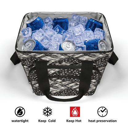 Battered Flag Insulated Leakproof Cooler Bag Lunch Box