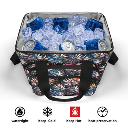 Freedom Fireworks Insulated Leakproof Cooler Bag Lunch Box