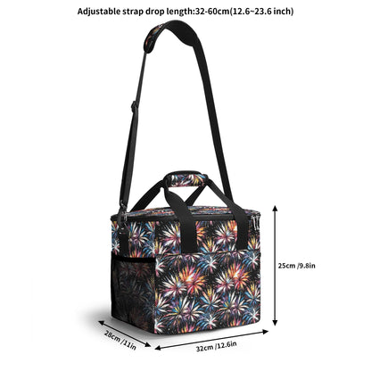 Freedom Fireworks Insulated Leakproof Cooler Bag Lunch Box