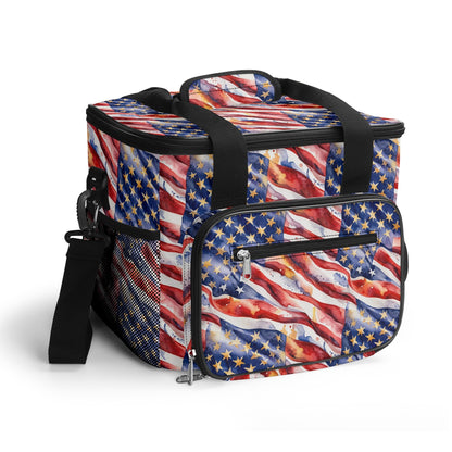 USA Proud Insulated Leakproof Cooler Bag Lunch Box