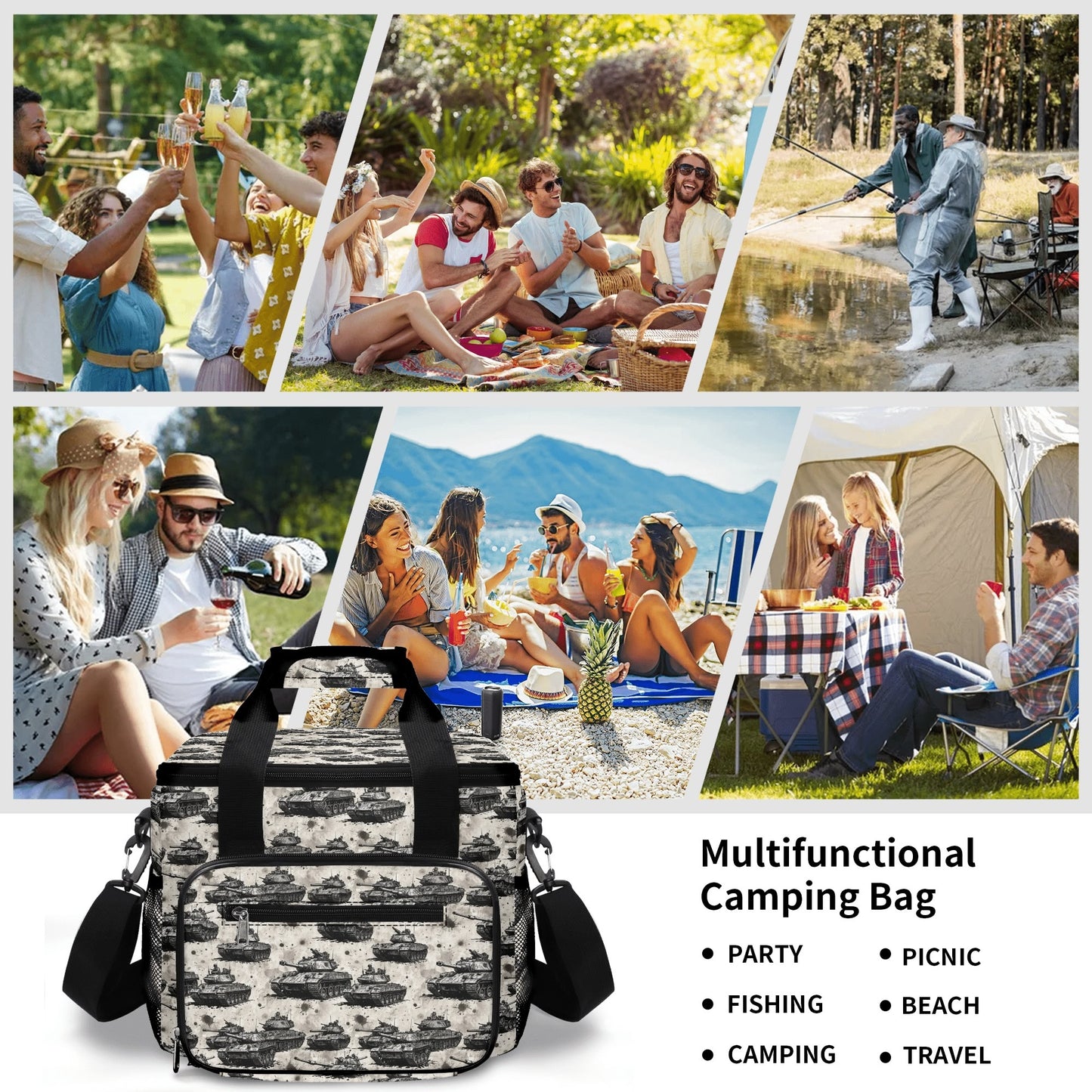 Tanks Insulated Leakproof Cooler Bag Lunch Box