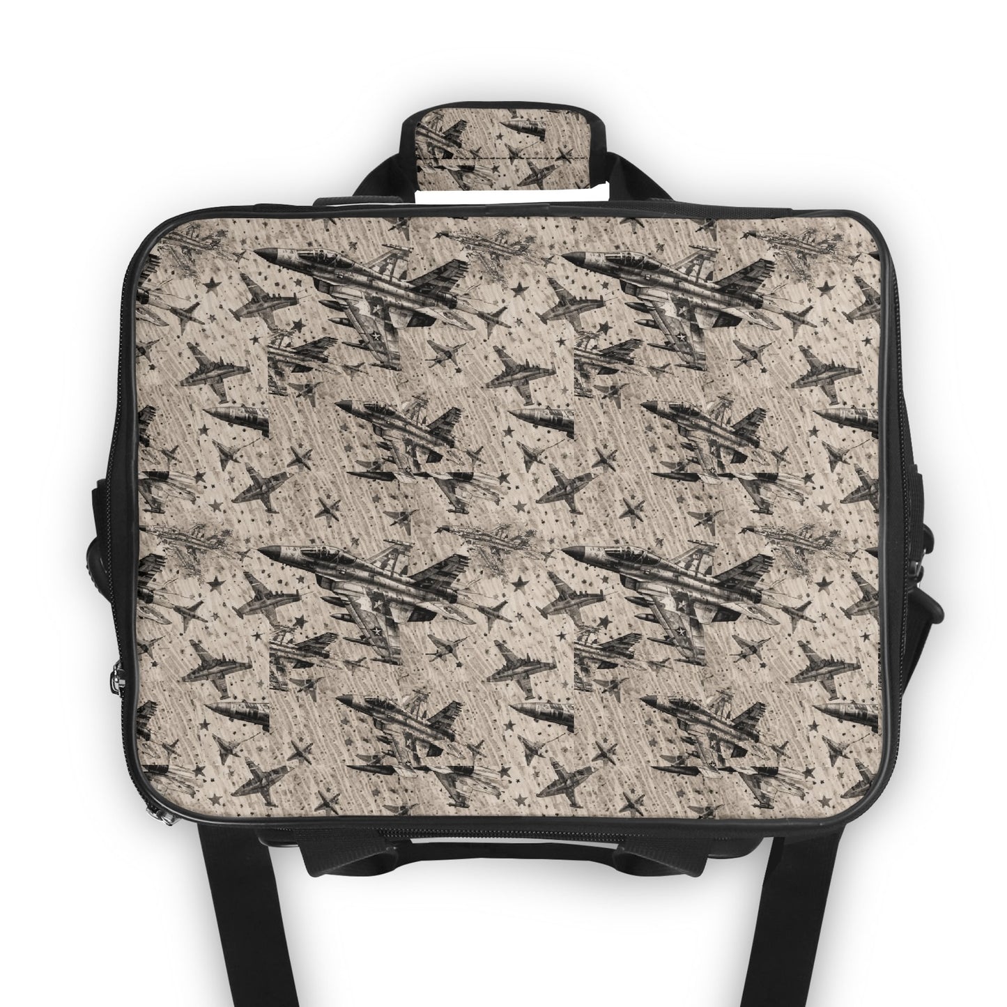 Abstract Jets Insulated Leakproof Cooler Bag Lunch Box