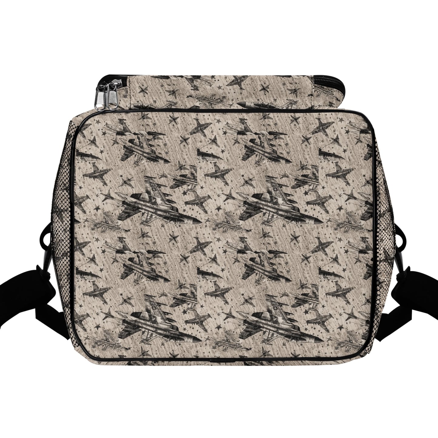Abstract Jets Insulated Leakproof Cooler Bag Lunch Box