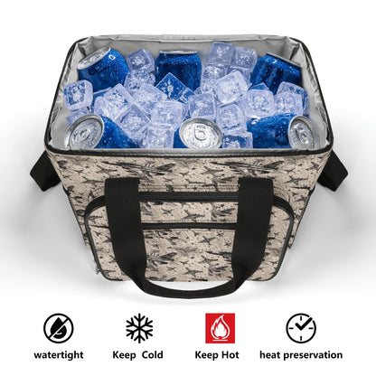 Abstract Jets Insulated Leakproof Cooler Bag Lunch Box
