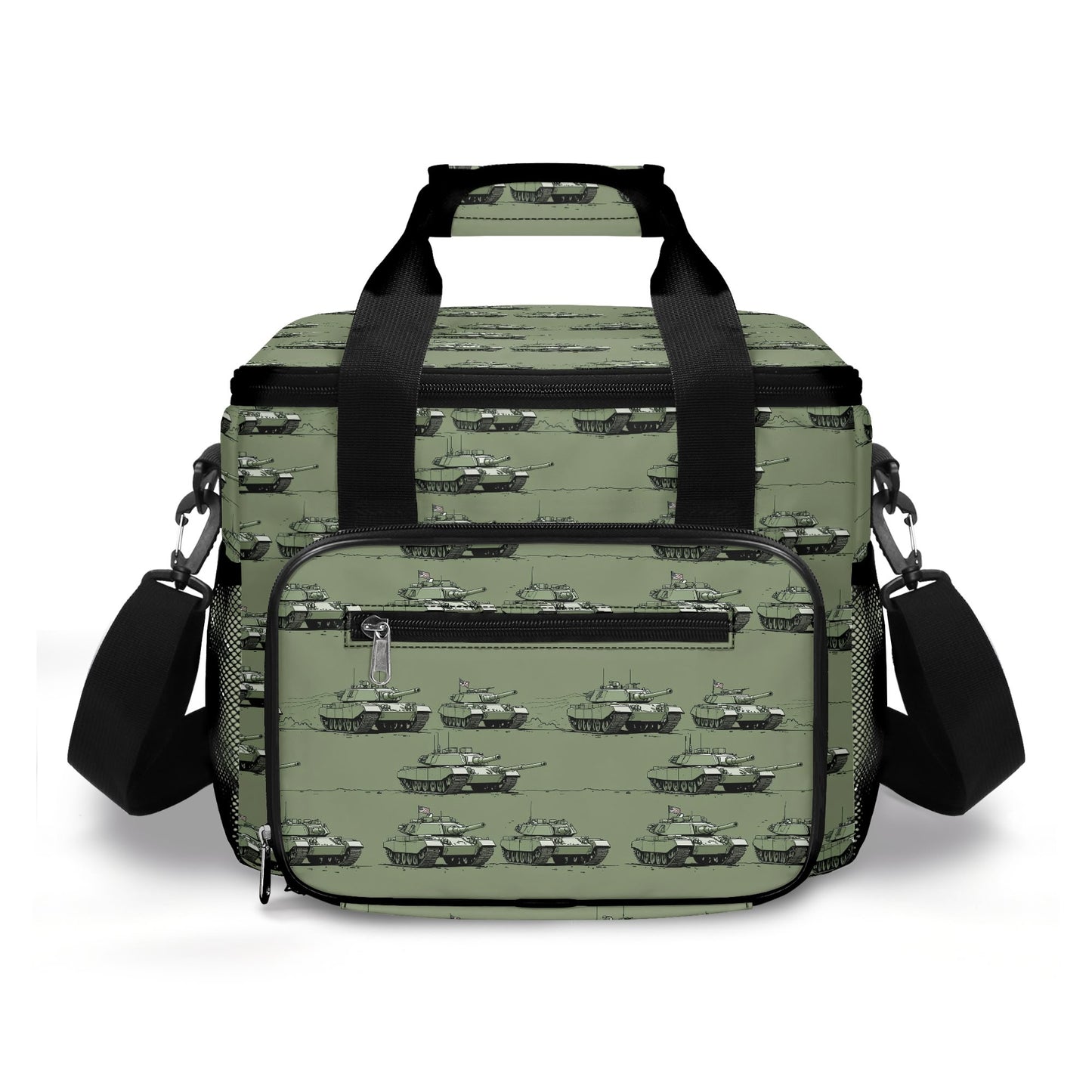 Green Tanks Insulated Leakproof Cooler Bag Lunch Box