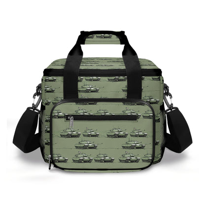 Green Tanks Insulated Leakproof Cooler Bag Lunch Box