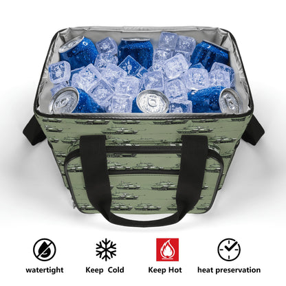 Green Tanks Insulated Leakproof Cooler Bag Lunch Box