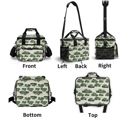 Comic Tanks Insulated Leakproof Cooler Bag Lunch Box