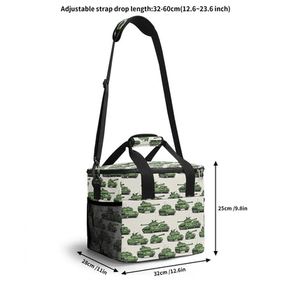 Comic Tanks Insulated Leakproof Cooler Bag Lunch Box