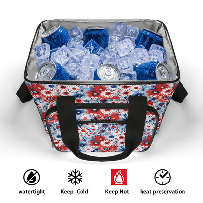 Floral USA Insulated Leakproof Cooler Bag Lunch Box