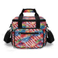 Firework Flag Insulated Leakproof Cooler Bag Lunch Box