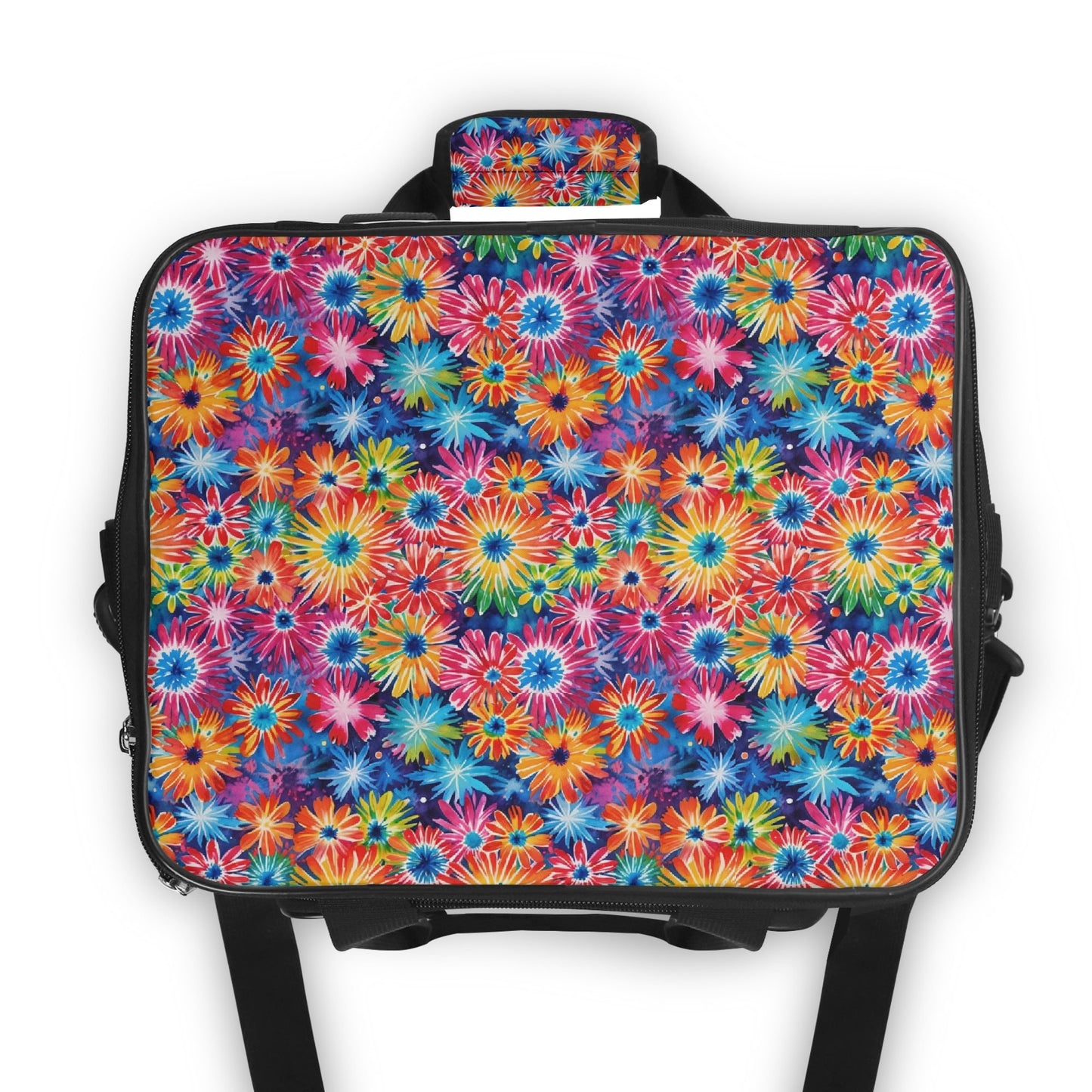 Daisy Tie-Dye Insulated Leakproof Cooler Bag Lunch Box
