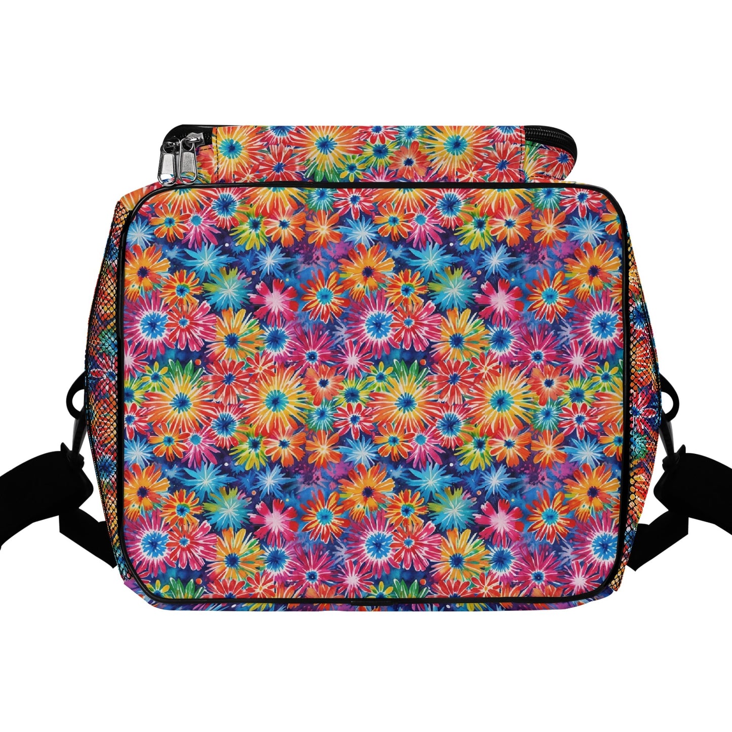 Daisy Tie-Dye Insulated Leakproof Cooler Bag Lunch Box