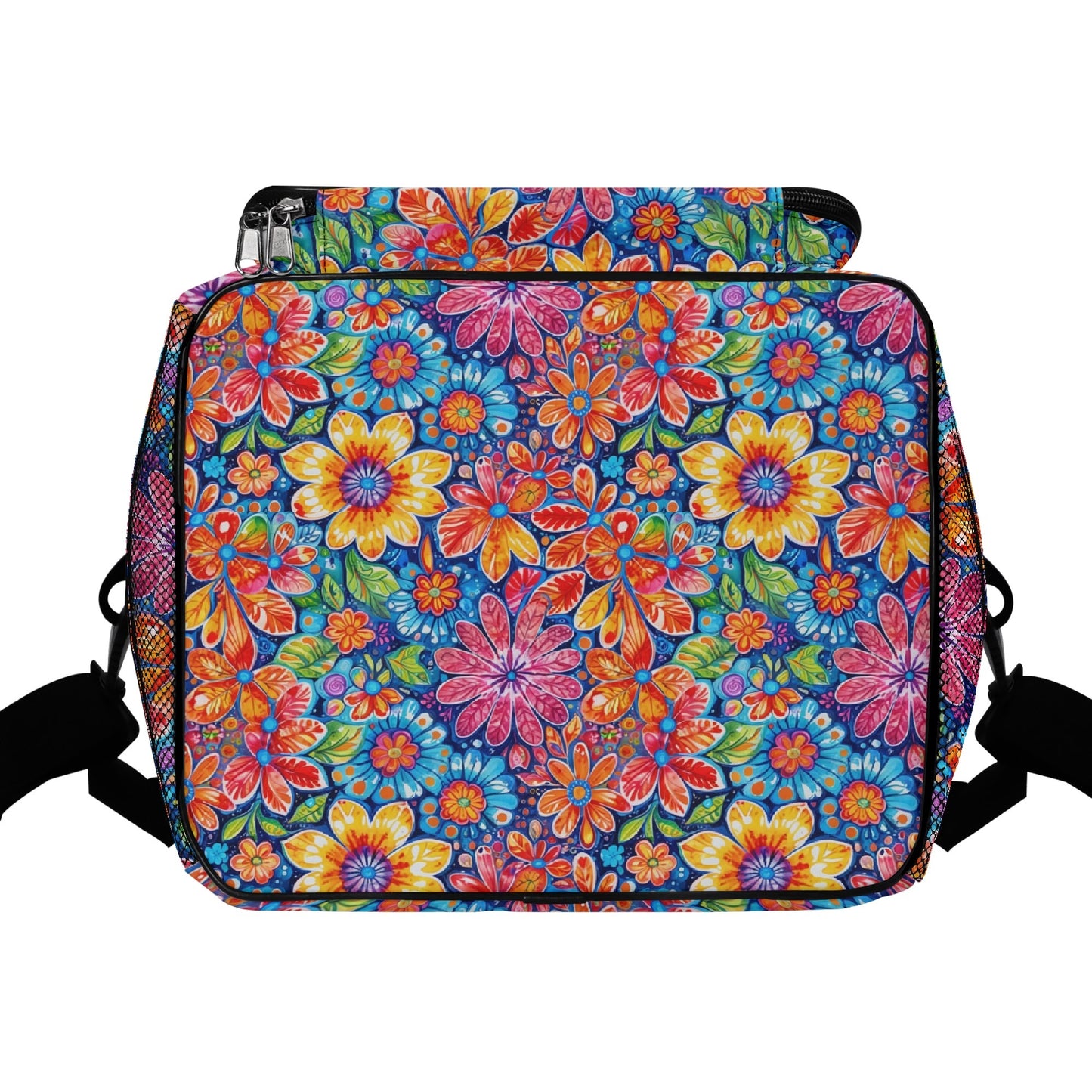 Groovy Flowers Insulated Leakproof Cooler Bag Lunch Box