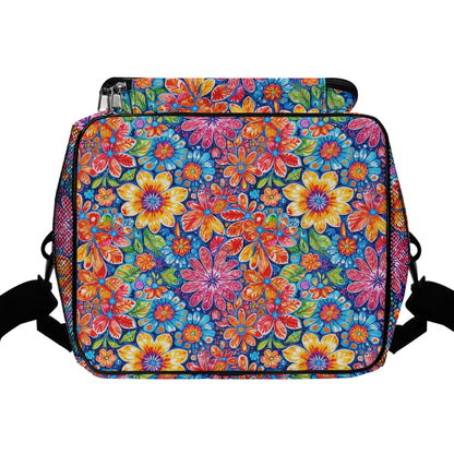 Groovy Flowers Insulated Leakproof Cooler Bag Lunch Box