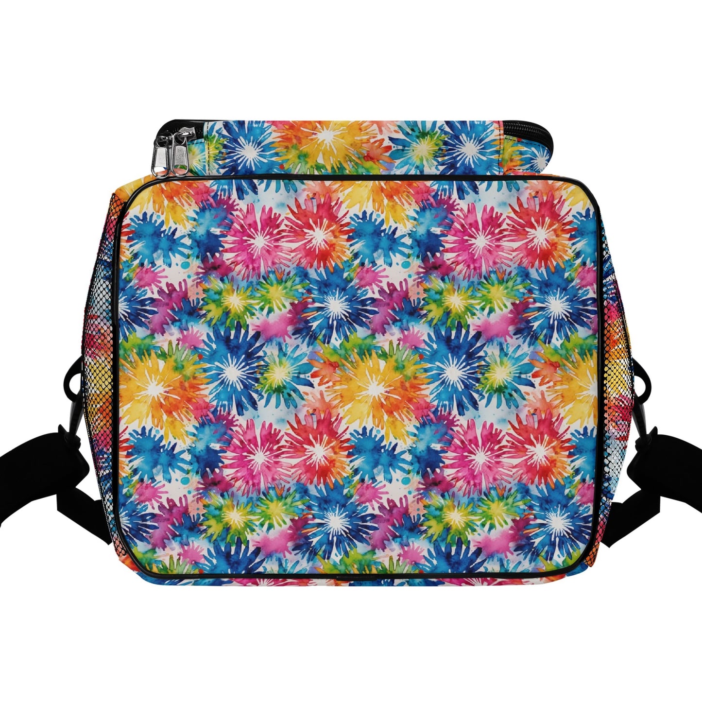 Tie-Dye Explosion Insulated Leakproof Cooler Bag Lunch Box